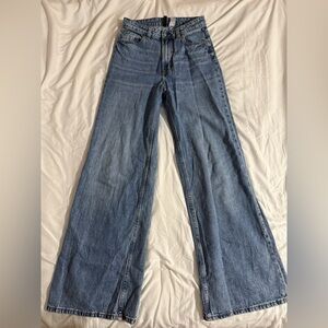 H&M Light Blue Flare Jeans